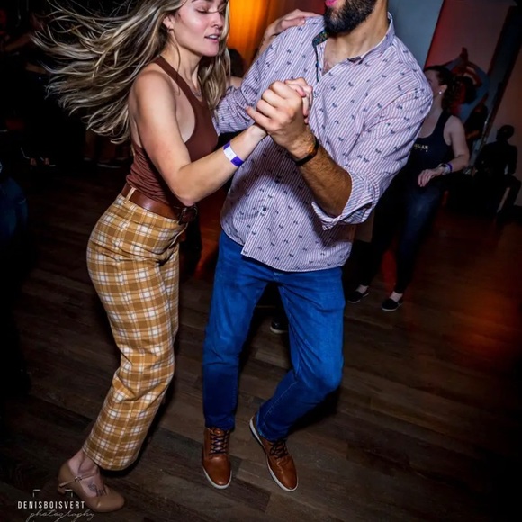 Citizen Vintage yellow tan plaid high waist trouser pant - small to medium - 6 - Picture 7 of 15